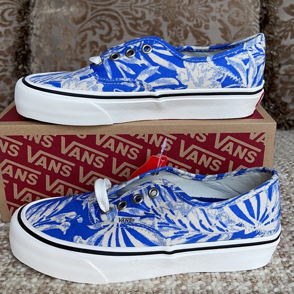 Vans Authentic Sf Floral Linen Trbl/Marshmallow WM - Picture 2 of 16